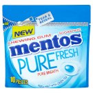 Mentos Pure Fresh žvýkačky s mentolovou příchutí 10 ks 15g
