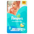 Pampers Active Baby-Dry Dětské jednorázové pleny 3 midi 68 ks