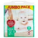 Tesco Loves Baby Utra Dry Pleny 3 midi 96 ks