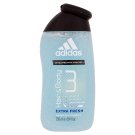 Adidas 3 Extra fresh sprchový gel na tělo a vlasy pro muže 250ml