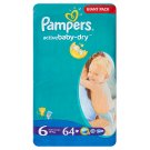 Pampers Active Baby Pleny 6 Extra Large 64 ks