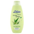 Lilien Aloe vera & milk krémový sprchový gel 400ml