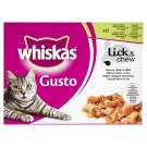 Whiskas Gusto Masový výběr ve šťávě 12 x 85g