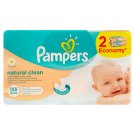 Pampers Vlhčené Ubrousky Naturally Clean 6x2x64 ks