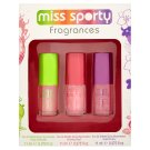 Miss Sporty Fragrances 3 x 11ml