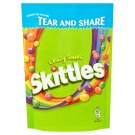 Skittles Crazy sours žvýkací bonbóny v křupavé krustě s kyselými ovocnými příchutěmi 174g