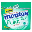 Mentos Pure Fresh žvýkačky s mátovou příchutí 10 ks 15g