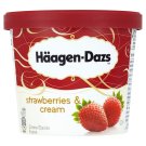 Häagen-Dazs Jahodový mražený krém smetanový s kousky jahod 100ml