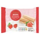 Tesco Oplatky s jogurtovou a jahodovou příchutí 65g