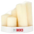 F&F Home Válcová dekorativní svíčka 5 ks