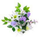 Mixed Flowers in Pot