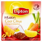 Lipton Cool Citrus ovocný aromatizovaný čaj 20 sáčků 48g