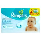 Pampers Vlhčené Ubrousky Baby Fresh 2x64 kusů
