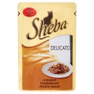 Sheba Delicato Krůtí maso kompletní krmivo pro dospělé kočky 85g