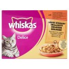 Whiskas Delice Masové menu v želé kompletní krmivo pro dospělé kočky 12 x 85g
