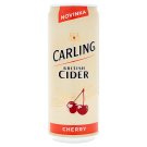 Carling Cider s třešňovou šťávou z koncentrátu a s přírodním třešňovým aroma 330ml
