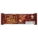 Tesco Nutty měkký nugát s karamelem a arašídy polévaný mléčnou čokoládou 8 x 40g